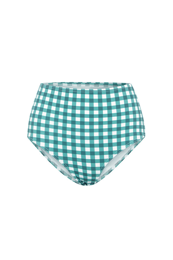 ephemera FOREST GINGHAM HIGH WAISTED PANT