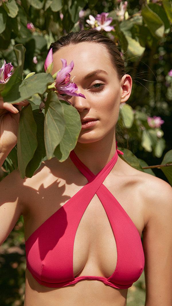 Ephemera FRAMBOISE WRAP TOP - FINAL SALE