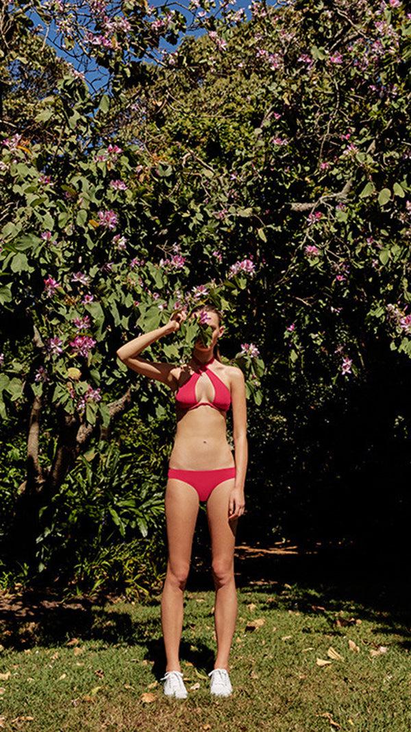 Ephemera FRAMBOISE WRAP TOP - FINAL SALE