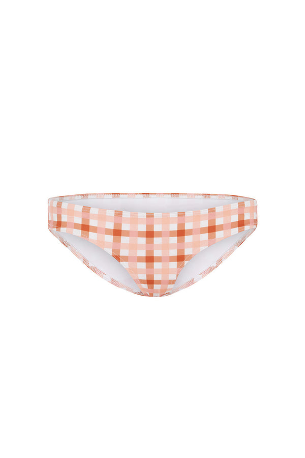 ephemera GRAPEFRUIT GINGHAM CLASSIC PANT