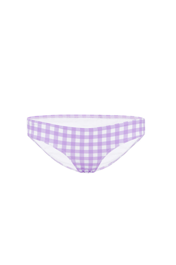 ephemera LILAC GINGHAM CLASSIC PANT