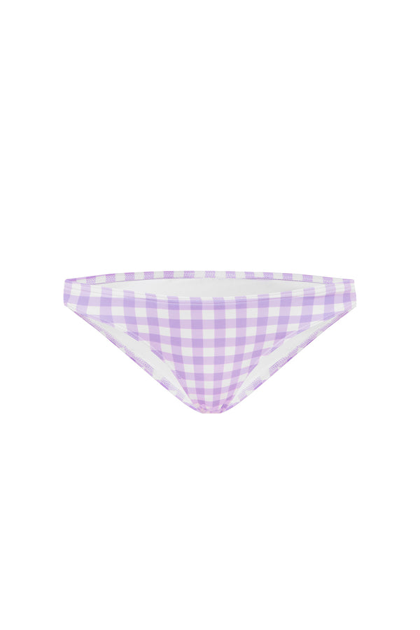 ephemera LILAC GINGHAM MINI PANT