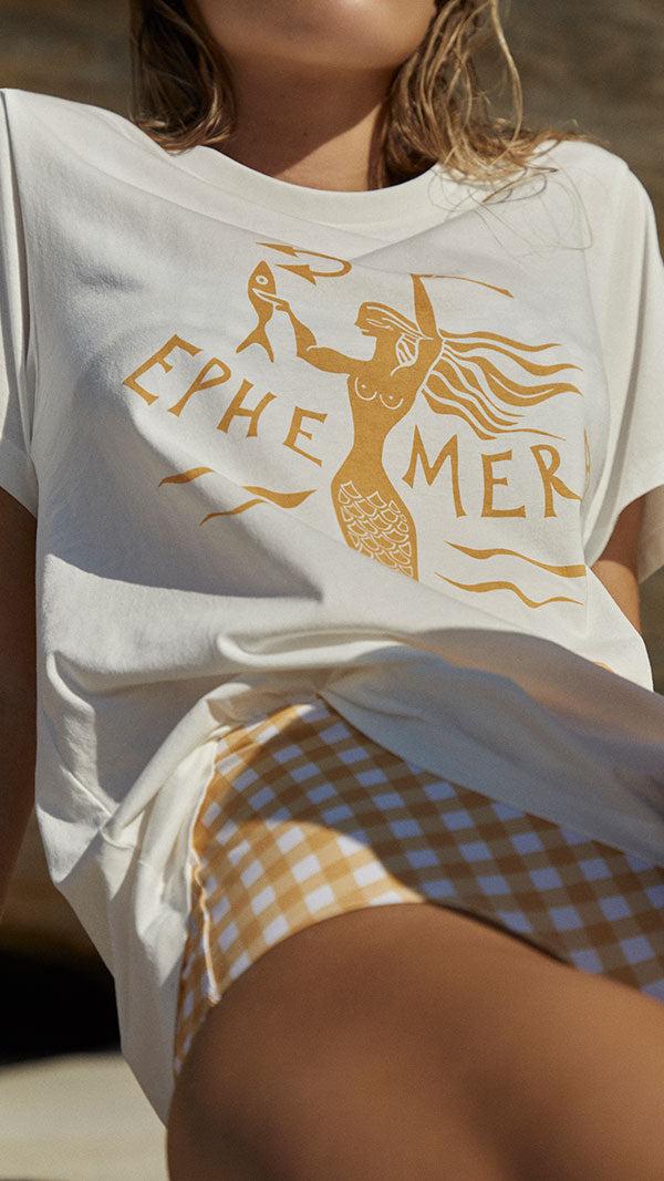 Ephemera MARIGOLD GINGHAM HIGH WAISTED PANT