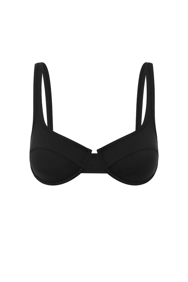 ephemera NOIR BALCONETTE BRA