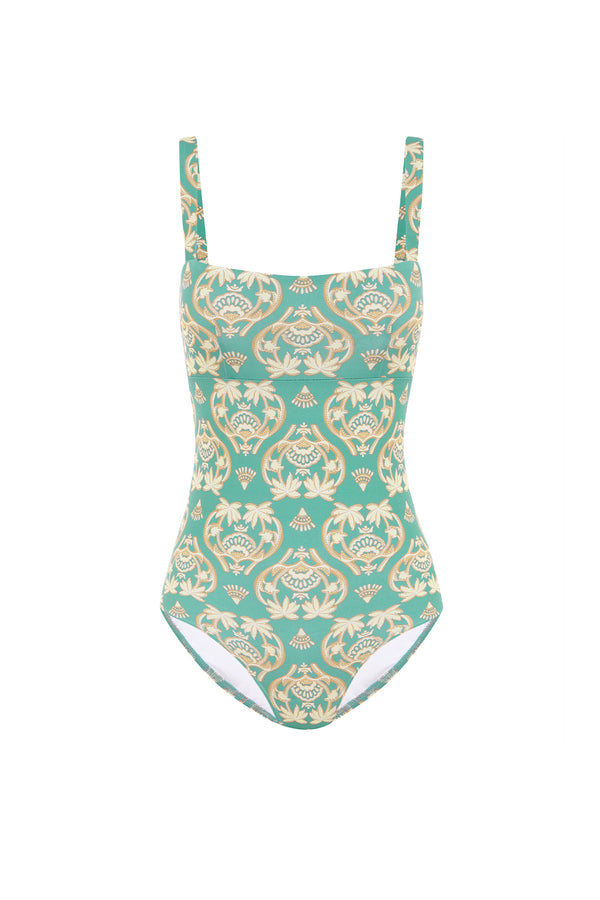 ephemera PALM BANDEAU ONE PIECE