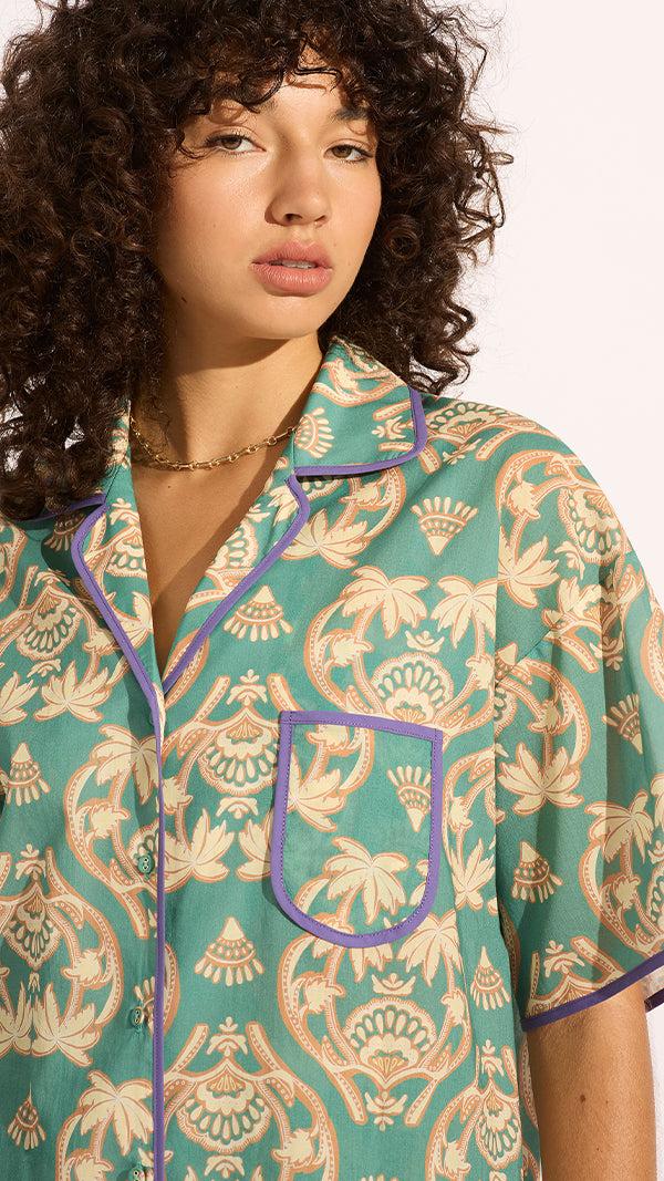 Ephemera PALM BOUND SHIRT