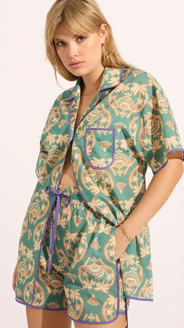 Ephemera PALM BOUND SHIRT