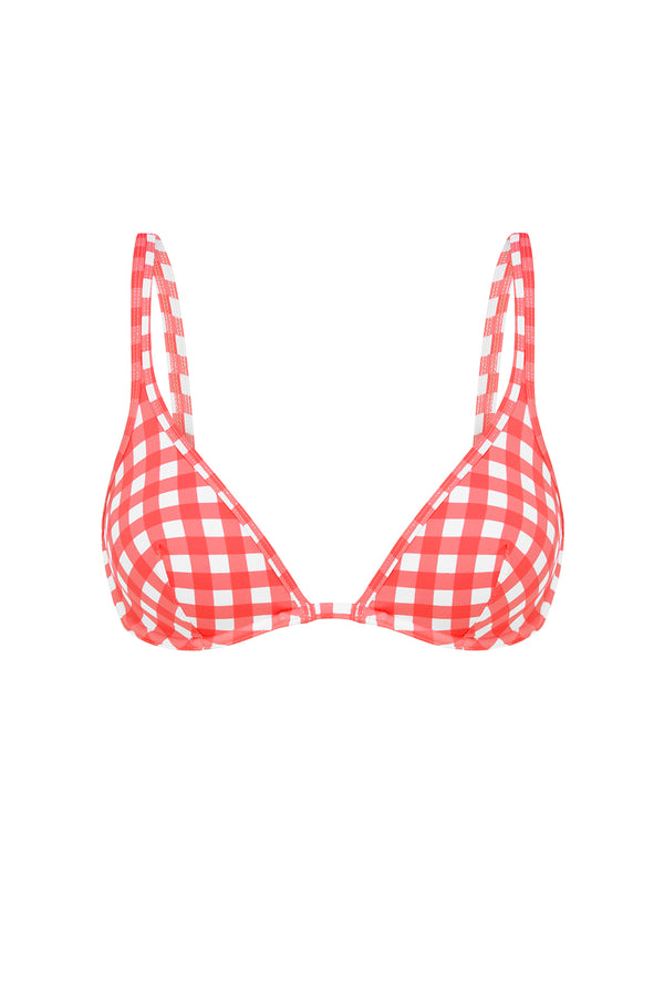 ephemera ROUGE GINGHAM CLASSIC BRA