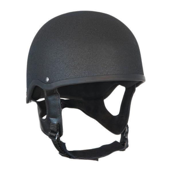 equisafety Champion Euro Deluxe Plus Jockey - Riding Hat - Black