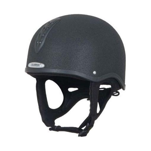 equisafety Champion Junior X-Air Plus - Riding Hat - Black