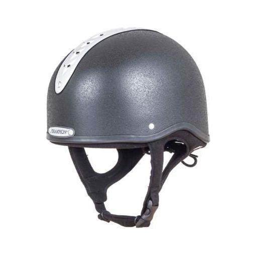 equisafety Champion Revolve MIPS Junior X-Air Jockey Riding Hat - Black