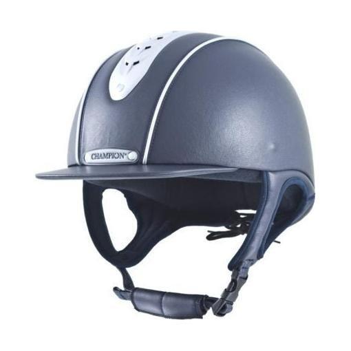 equisafety Champion Revolve MIPS Ventair Peaked Riding Hat - Navy