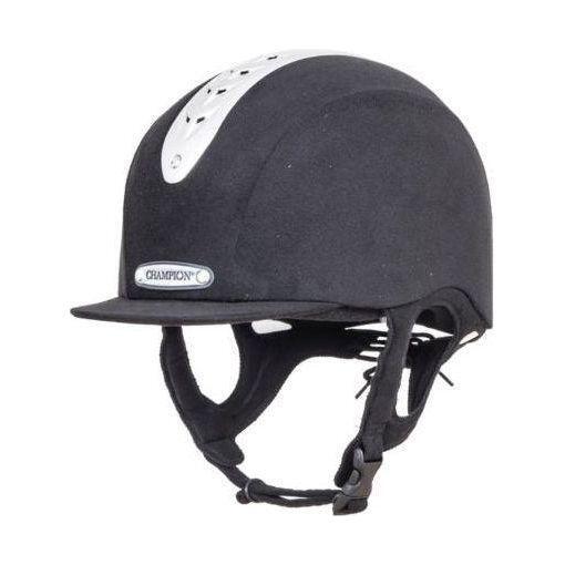equisafety Champion Revolve X-Air MIPS Peaked Riding Hat - Black