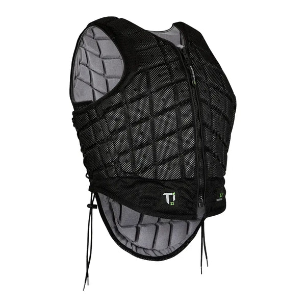 equisafety Champion Titanium Ti22 Adults Body Protector - Black