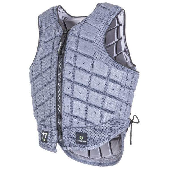 equisafety Champion Titanium Ti22 Adults Body Protector - Grey