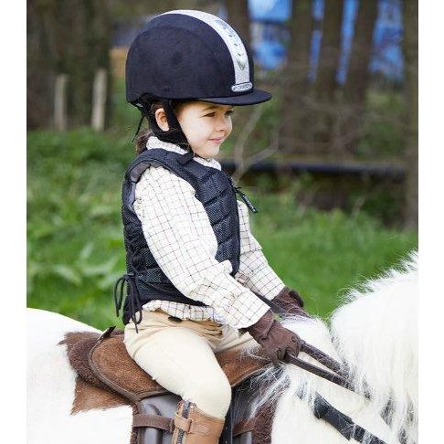 equisafety Champion Titanium Ti22 Body Protector - INFANT Black