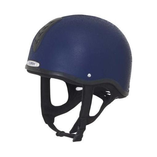 equisafety Champion X-Air Plus Jockey - Riding Hat - Navy