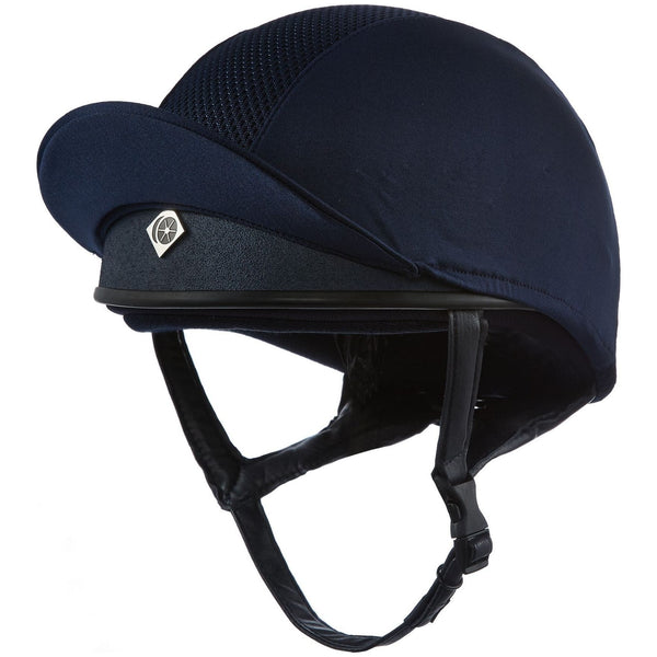 equisafety Charles Owen Pro 11 Plus Jockey Skull Navy