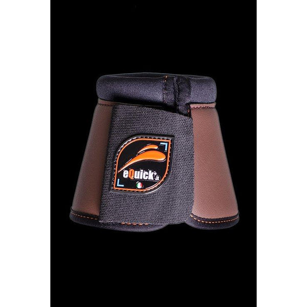 equisafety eQuick Overreach Boots - Heel protection - Brown