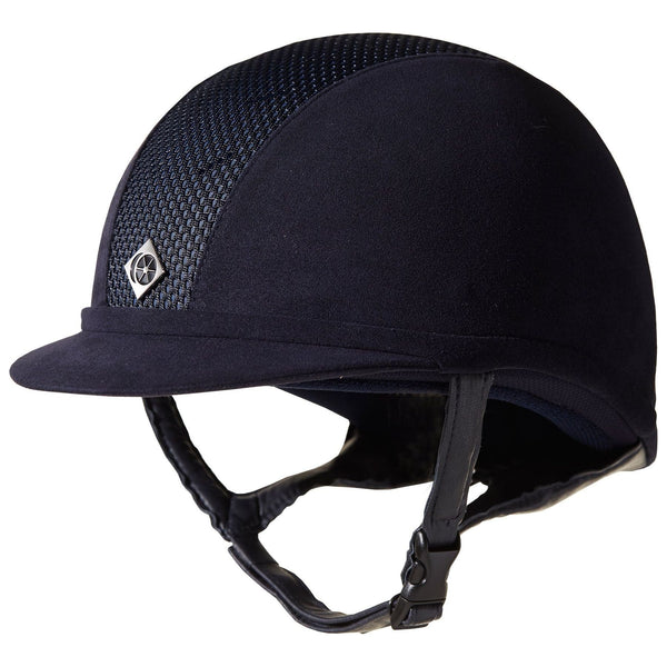 equisafety Charles Owen AYR8 PLUS - Riding Hats - NAVY