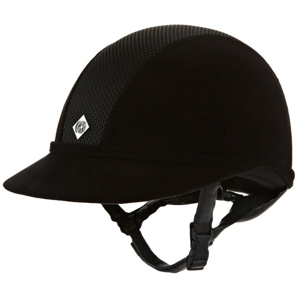 equisafety Charles Owen SP8 Plus - Riding Hat - Black