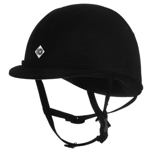 equisafety Charles Owen YR8 - Riding Hat- Black