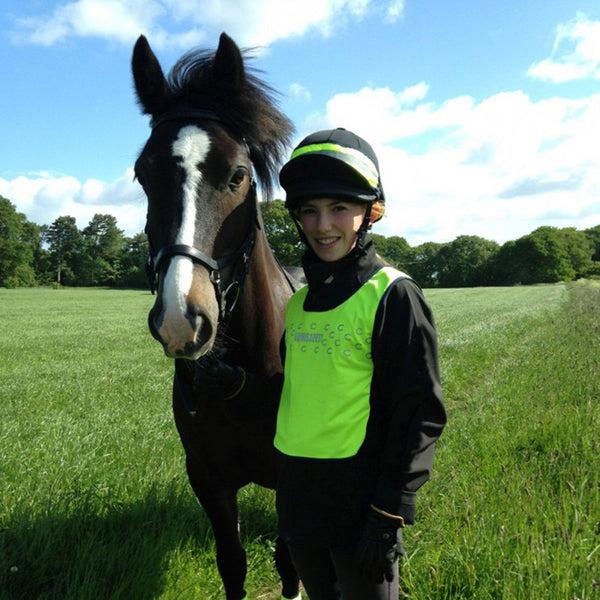 equisafety Equisafety ECO Hi Viz Pack- Vest Horse Wraps and Hat Band