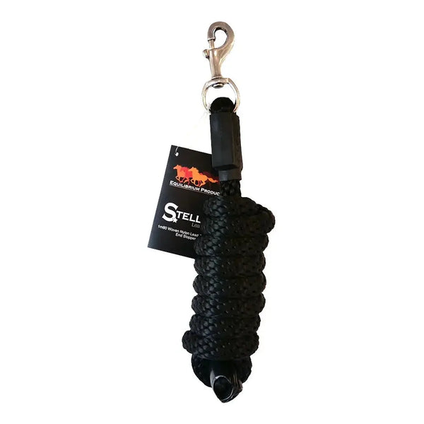 equisafety Equilibrium Stellar Lead Rope - BLACK