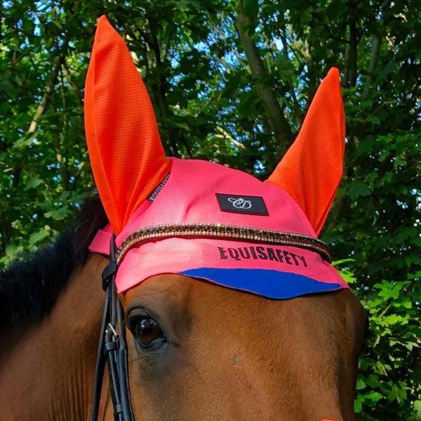 equisafety Equisafety Hi Vis Ear Bonnet. - P/O