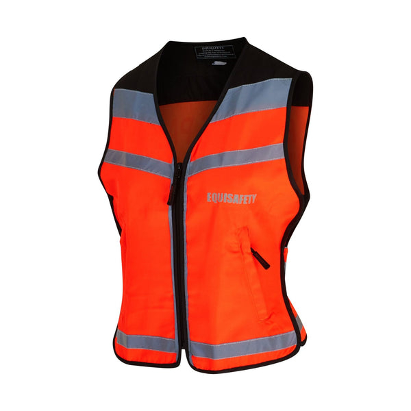 equisafety Equisafety Hi Vis Waistcoat Orange-Disabled Rider