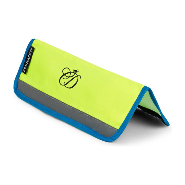 equisafety Equisafety Multi Coloured Hi Vis Nose Band - Green/Yellow