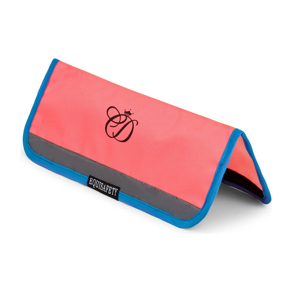equisafety Equisafety Multi Coloured Hi Vis Nose Band - PINK/ORANGE