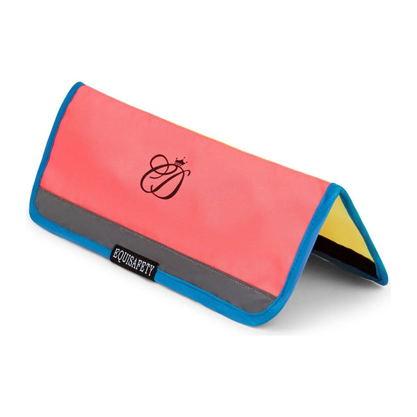 equisafety Equisafety Multi Coloured Hi Vis Nose Band - PINK/YELLOW