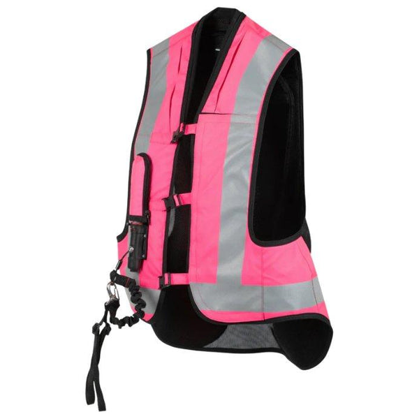 equisafety Point Two ProAir - Hi Vis Pink