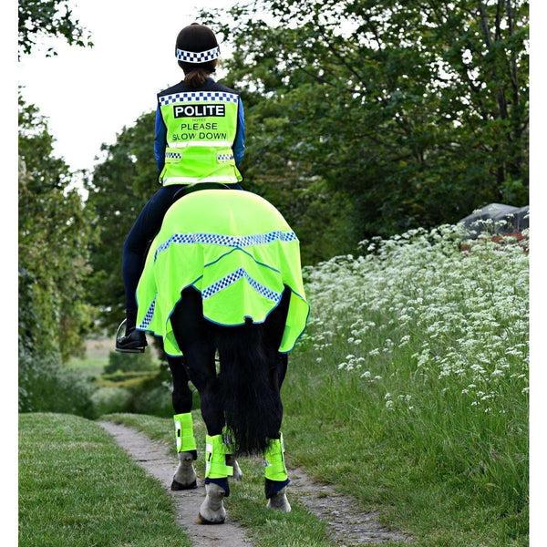 equisafety Equisafety POLITE Hi Viz Horse Mesh Sheet