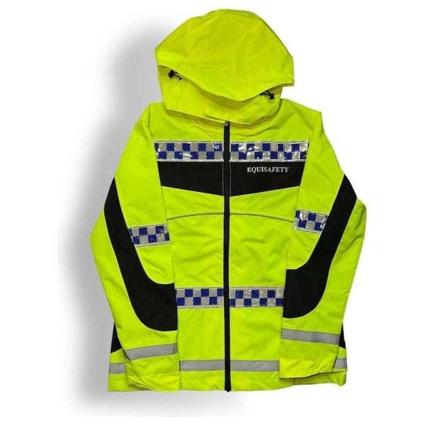 equisafety Equisafety POLITE Lightweight Waterproof Hi Vis Jacket