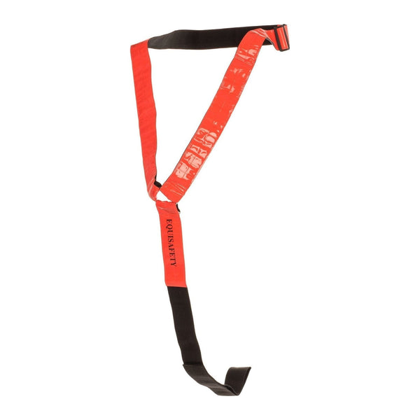 equisafety Equisafety Reflective Horse Wear Neck Band- Red-Orange