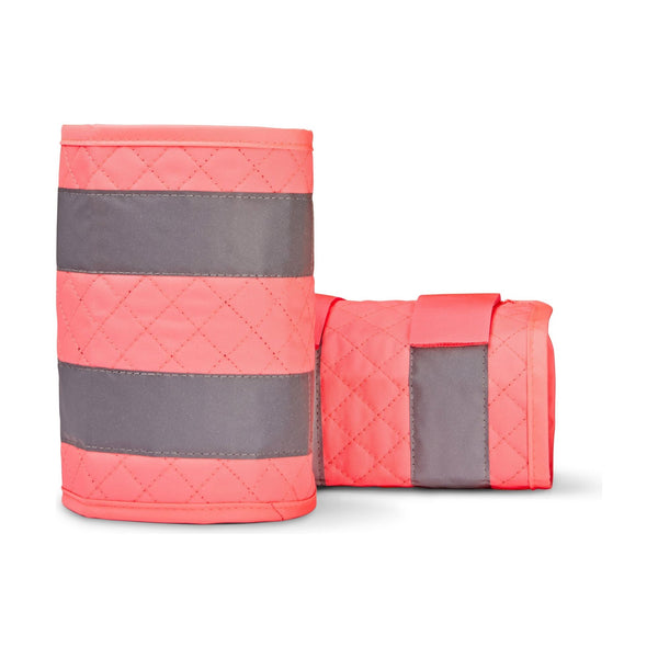 equisafety Equisafety Reflective Horse Wear Quilted Leg Boots - Pink