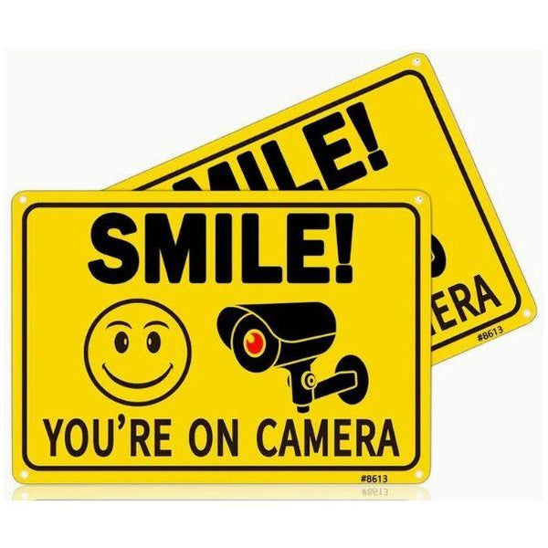equisafety Smile You Are On Camera sign
