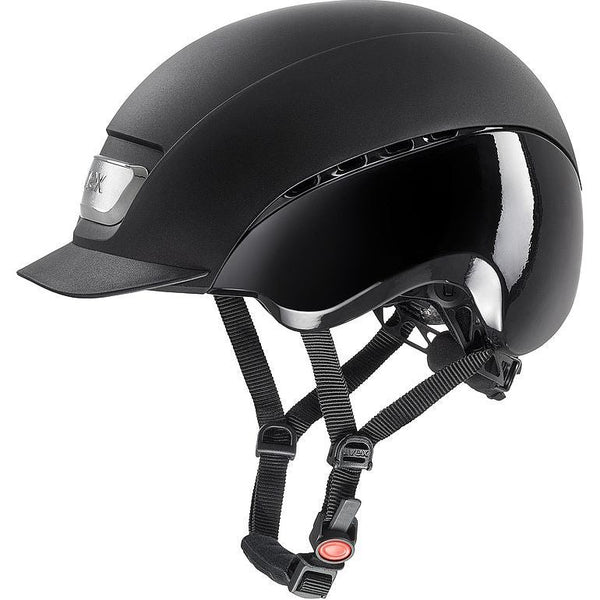 equisafety UVEX elexxion pro Riding Hat - black matt