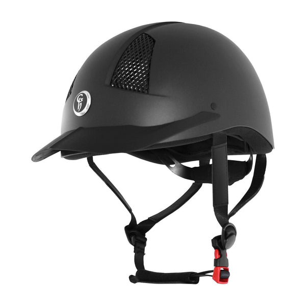 equisafety Gatehouse Air Rider MK II - Riding Hat - Black Matt