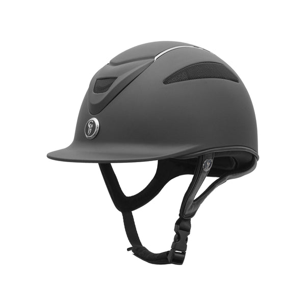 equisafety Gatehouse Conquest MKII Riding Hat Black Matt
