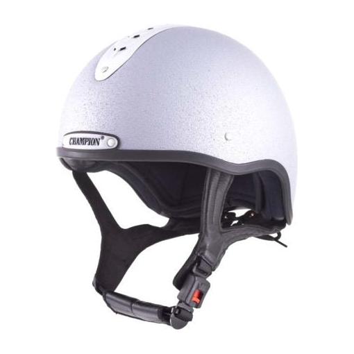 equisafety Pro-Ultimate Snell Jockey - Riding Hat - Silver Matt