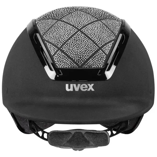 equisafety Uvex Horse Riding Helmet Exxeed Flash - Black
