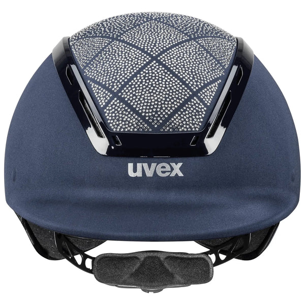 equisafety Uvex Horse Riding Helmet Exxeed Flash - Navy