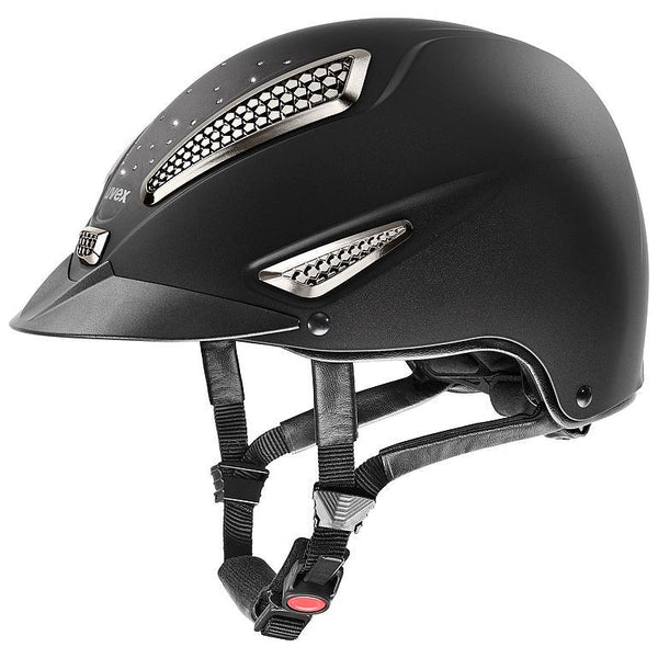 equisafety UVEX perfexxion II grace Riding Hat - black matt