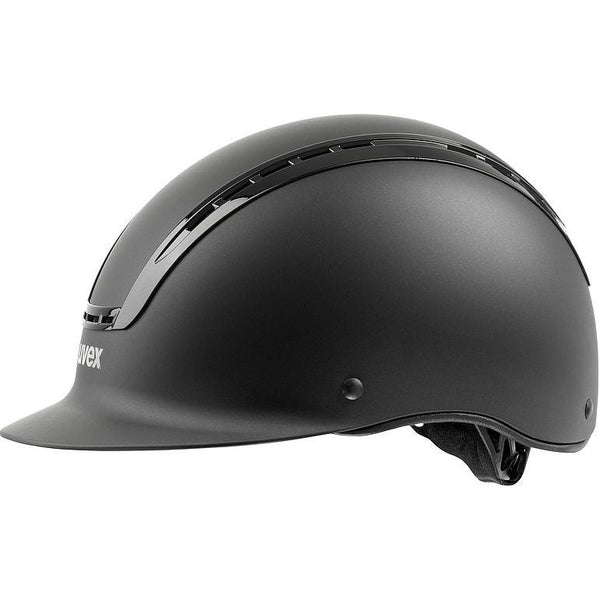 equisafety UVEX suxxeed active Riding Hat - black matt