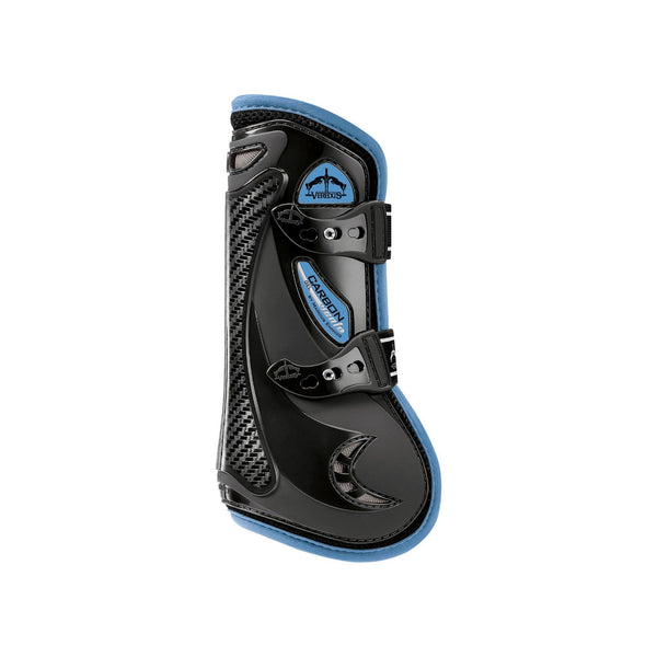 equisafety Veredus Carbon Gel Vento Tendon Boots - Horse - Black/Light Blue