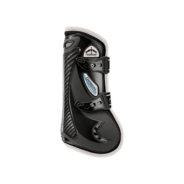 equisafety Veredus Carbon Gel Vento Tendon Boots - Horse - Black/Ivory