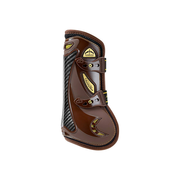 equisafety Veredus Grand Slam Carbon Gel Tendon Boots Horse - Front Leg - Brown